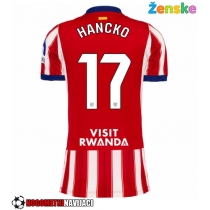 Ženske Nogometnih dresov Atletico Madrid David Hancko #17 Domači 2026-27 Kratki rokavi